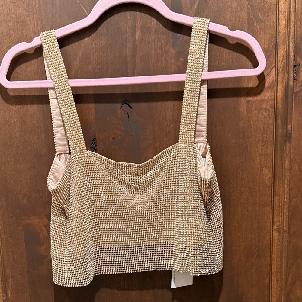 SNDYS Audrina Top Gold S - Picture 5 of 8